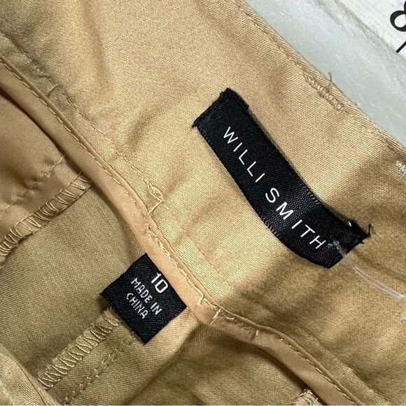 Willi Smith Tan Cargo Shorts with Tailored Look - Picture 5 of 8